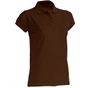 JHK Lady Regular Polo chocolate