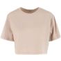 Build Your Brand Ladies Short Oversized Tee cloud