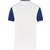 ProAct Maillot manches courtes bicolore adulte white/dark_royal_blue