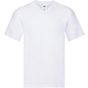 fruit of the loom Original V-Neck T blanc