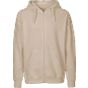 Neutral Mens Zip Hoodie sand