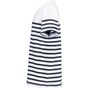 kariban T-shirt marin col rond Bio enfant white/navy_stripe