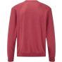 fruit of the loom Classic raglan sweat heather red