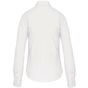 kariban Chemise popeline manches longues femme white