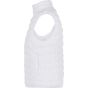 New Morning Studios Ladies light puffer vest white