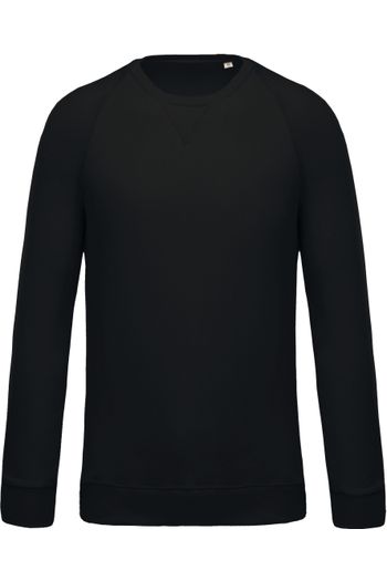 Image produit Sweat-shirt BIO col rond manches raglan homme 