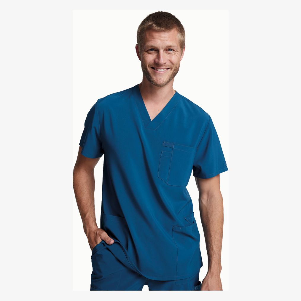 Haut col V homme Dickies Medical