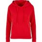 Build Your Brand Basic Ladies Basic Hoody City red