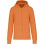 Kariban Sweat-shirt à capuche écoresponsable à fermeture zippée homme light_orange