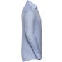 Russell Chemise à chevrons cintrée manches longues homme light_blue