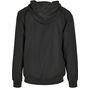 Build Your Brand Recycled Windrunner black/black