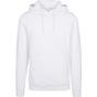 Build Your Brand Organic Hoodie white