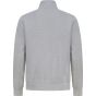 Henbury Unisex sustainable 1/4 zip sweatshirt heather_grey