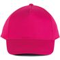 K-up Casquette coton - 5 panneaux fuchsia