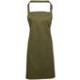 Premier Tablier bavette avec poche Colours Collection olive