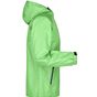 James&Nicholson Men´s Rain Jacket spring_green/navy