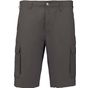 Kariban Bermuda léger multipoches homme light_charcoal