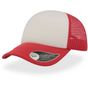 Atlantis Rapper Cap white/red