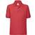 fruit of the loom 65/35 Polo Kids - rouge - 14/15ans