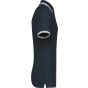 Kariban Polo homme manches courtes à liserés contrastés navy/white