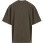 New Morning Studios Heavy jersey oversized tee olive