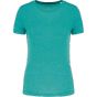 ProAct T-shirt triblend sport femme turquoise_blue_heather