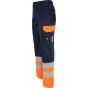 Herock Olympus High Viz Trousers navy/orange