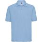 Russell Polo piqué poly/coton classique homme sky