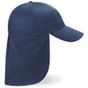 Beechfield Casquette de style légionnaire enfant french_navy