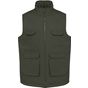 WK Designed To Work Gilet polycoton multipoches rembourré unisexe dark_khaki