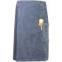 A&R Kilt de sauna pour hommes Jeans blue