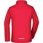 James&Nicholson Ladies´ Zip-Off Softshell Jacket red/black