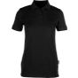 HRM Women's Heavy Stretch Polo Black