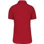 Kariban Chemise popeline manches courtes femme classic_red