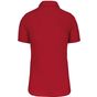 kariban Chemise popeline manches courtes femme classic_red