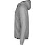 Tee Jays Athletic Hooded Full Zip Sweat heather_grey