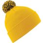 Beechfield Bonnet Snowstar® gold/black