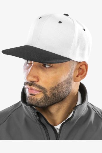 Image produit Bronx Original Flat Peak Snapback Dual Colour Cap