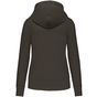 Kariban Sweat-shirt à capuche écoresponsable à fermeture zippée femme dark_grey