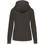 kariban Sweat-shirt à capuche écoresponsable à fermeture zippée femme dark_grey