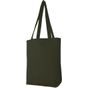 Halink Canvas Carrier Bag Long Handle black