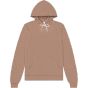 Bella Unisex sponge fleece pullover hoodie tan