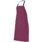 Velilla Tablier à bavette avec poche garnet