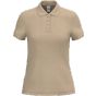 iDeal Basic Brand Polo piqué femme 180 ideal_sand