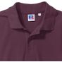 Russell Polo homme 100% coton Ultimate burgundy