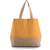 kimood Sac shopping en toiles de coton & jute cumin_yellow/natural