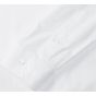Russell Chemise en Popeline 100% Coton classique manches longues homme white