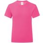 fruit of the loom Girls Iconic 150 T fuchsia