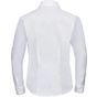 Russell Chemise Oxford cintrée manches longues femme white