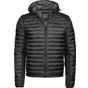 Tee Jays Hooded outdoor crossover black/black_melange